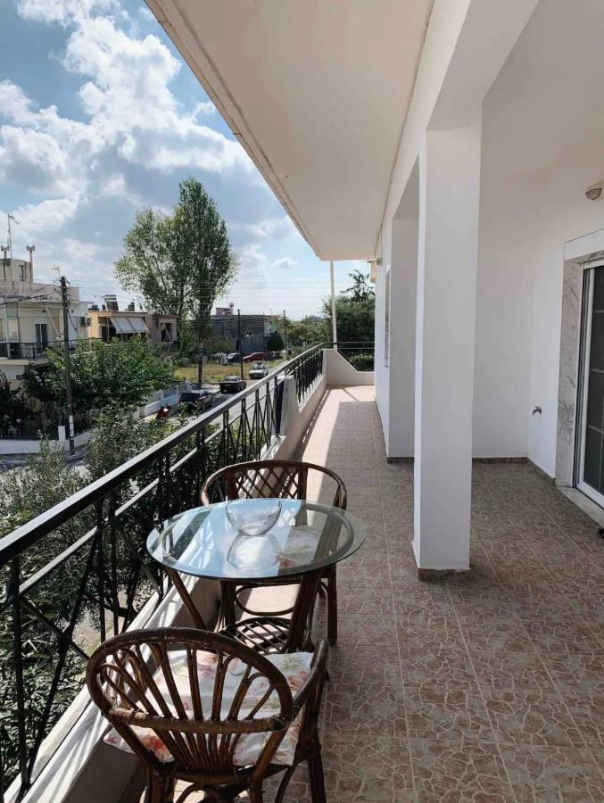 Dimitra House Entire Apartment With Balcony And View Pherrai Buitenkant foto