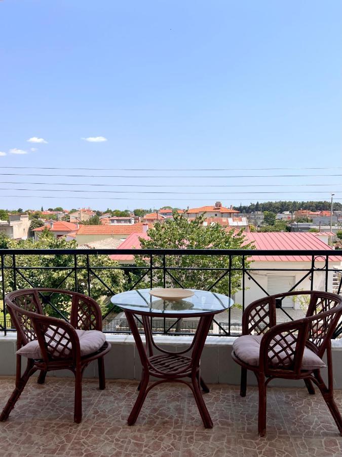 Dimitra House Entire Apartment With Balcony And View Pherrai Buitenkant foto