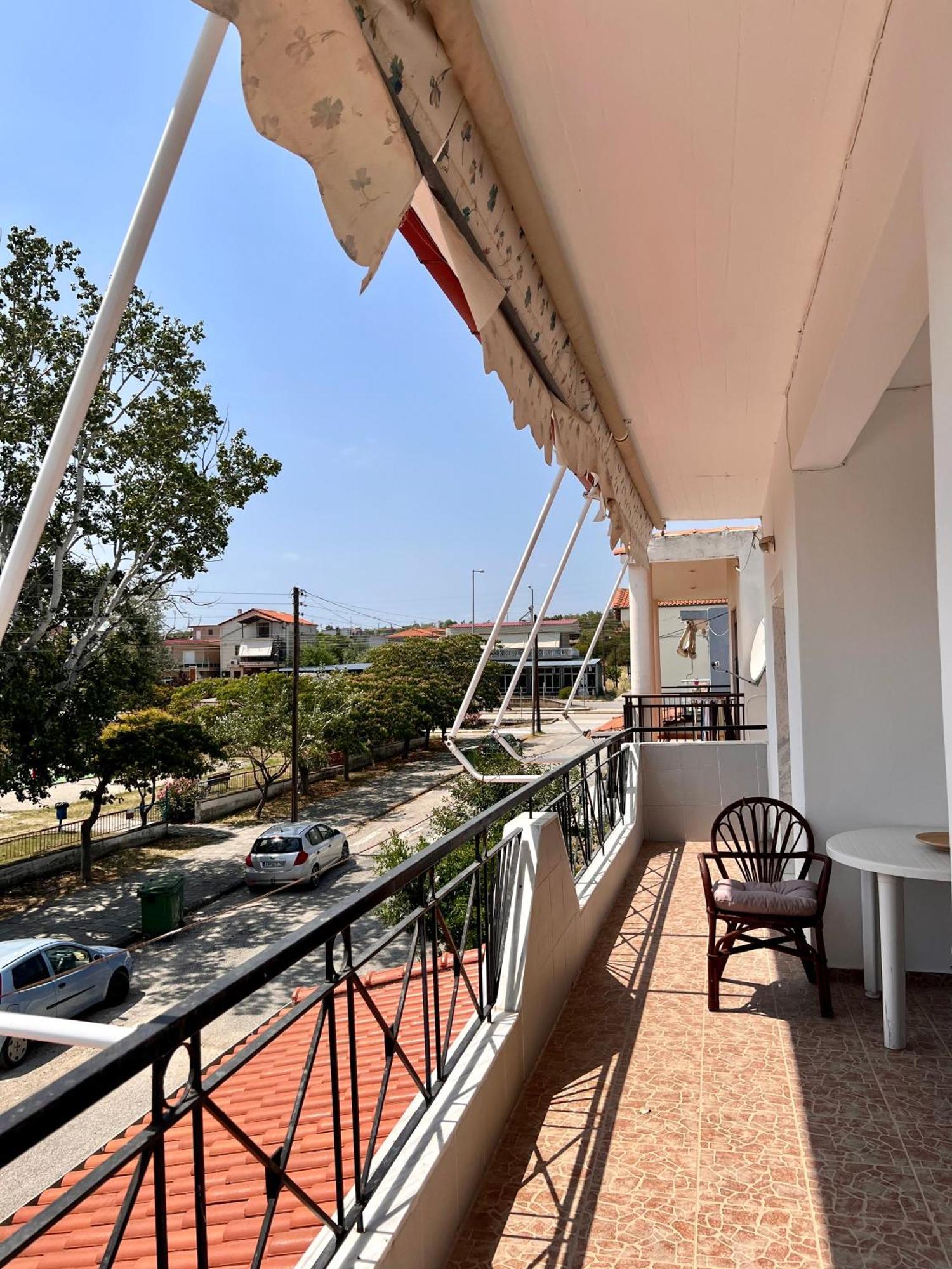 Dimitra House Entire Apartment With Balcony And View Pherrai Buitenkant foto